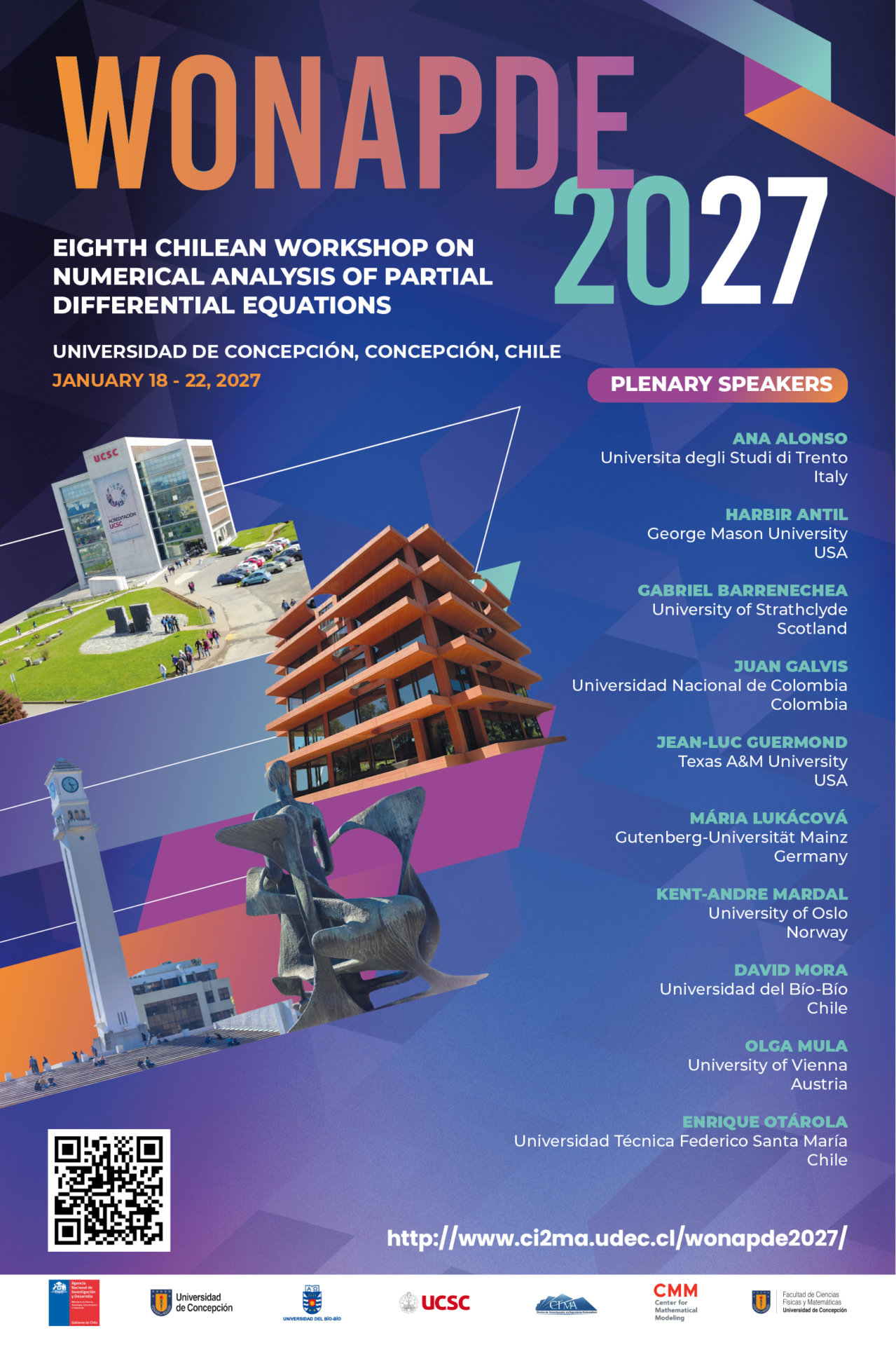 Official WONAPDE 2027 poster